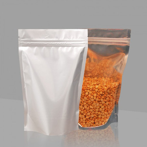 Salt, Pepper, Organic Foods Silver Paper Pouches